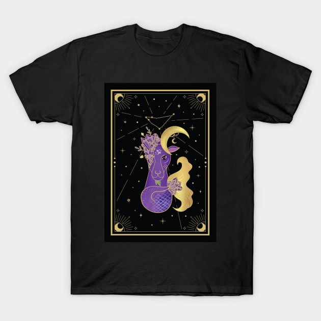 Capricorn 2022 Design T-Shirt by moonstruck crystals